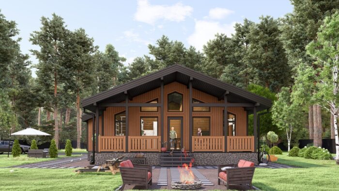 Каркасный дом Ясень