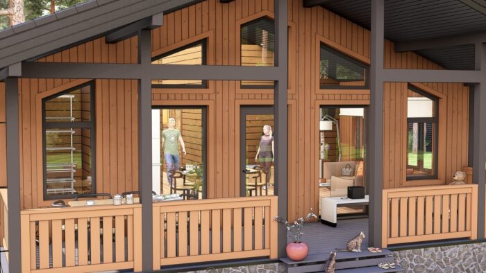 Каркасный дом Ясень