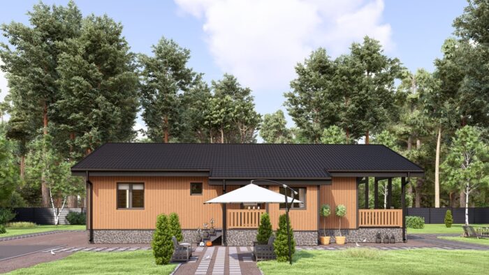 Каркасный дом Ясень