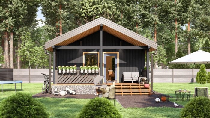 Каркасный дом Фиалка