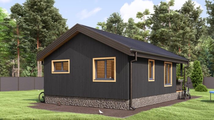 Каркасный дом Фиалка