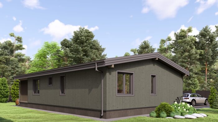 Каркасный дом Каштан