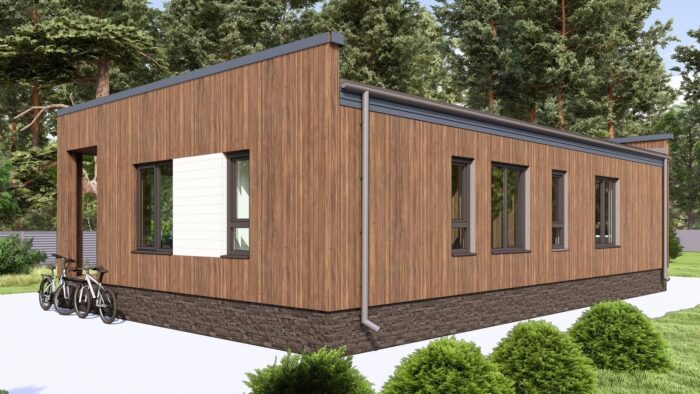 Каркасный дом Подснежник