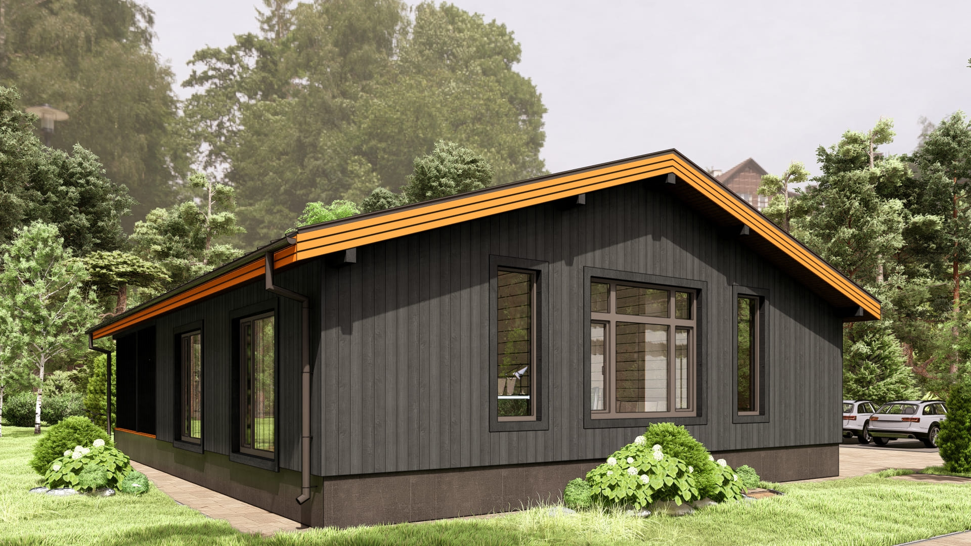 Одноэтажный каркасный дом "Гармония" — изображение 6