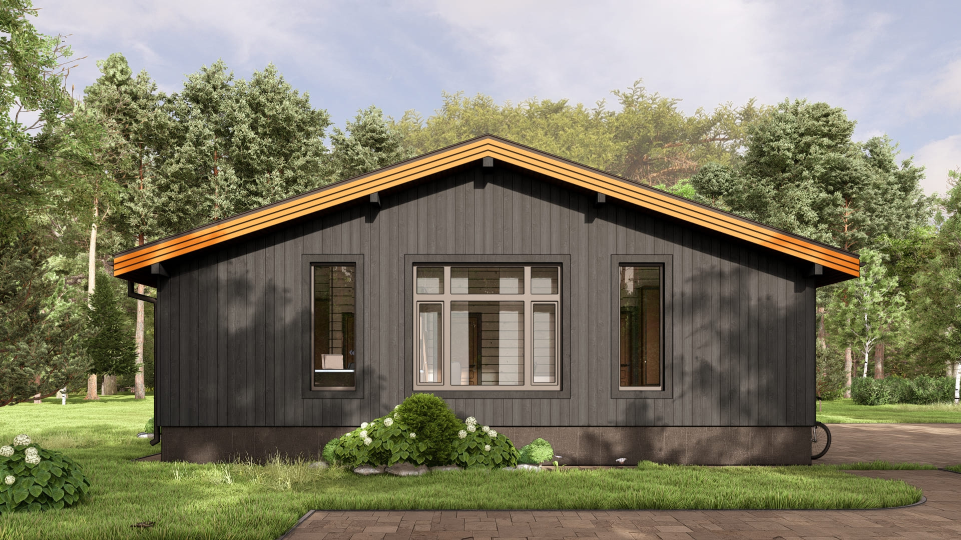 Одноэтажный каркасный дом "Гармония" — изображение 9